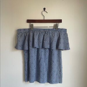 Unique Vintage Plaid Cherry Blouse